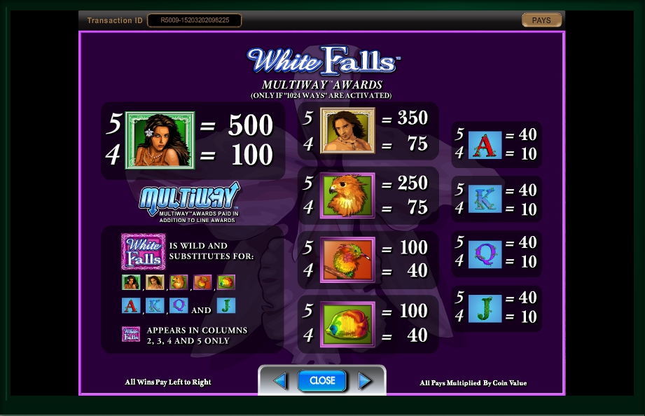 white orchid slot machine detail image 5