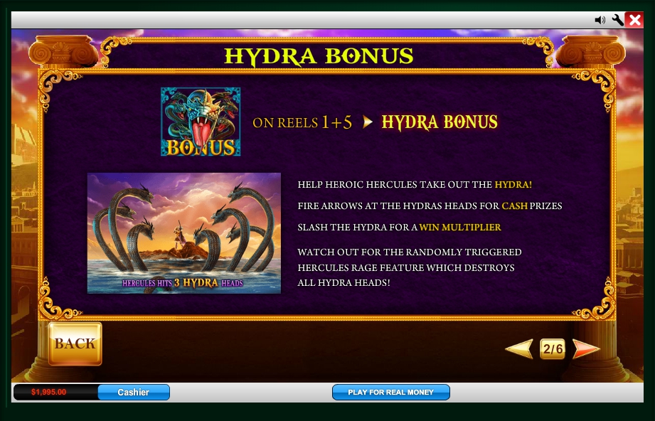 age of the gods: prince of olympus slot machine detail image 2