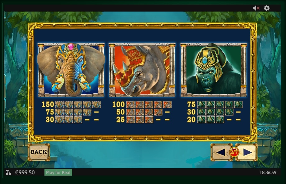jungle giants slot machine detail image 2