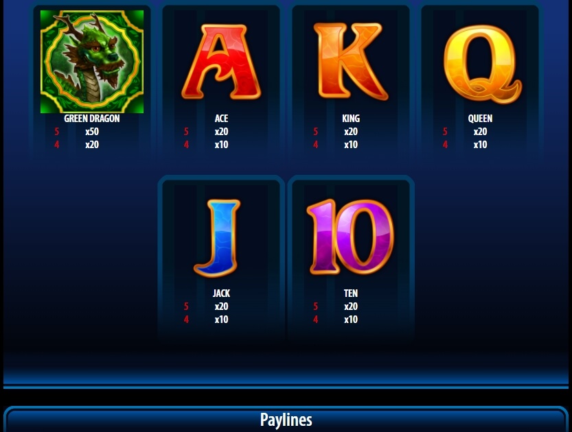 dragon spin slot machine detail image 2