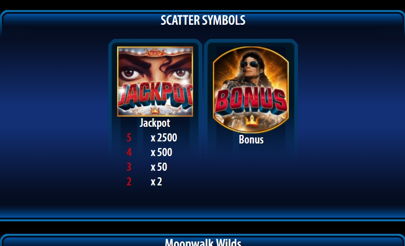 michael jackson king of pop slot machine detail image 3