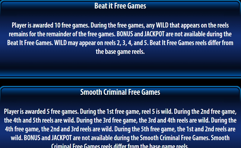 michael jackson king of pop slot machine detail image 7