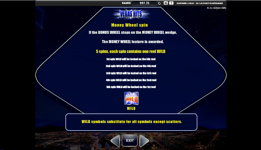 vegas hits slot machine detail image 7