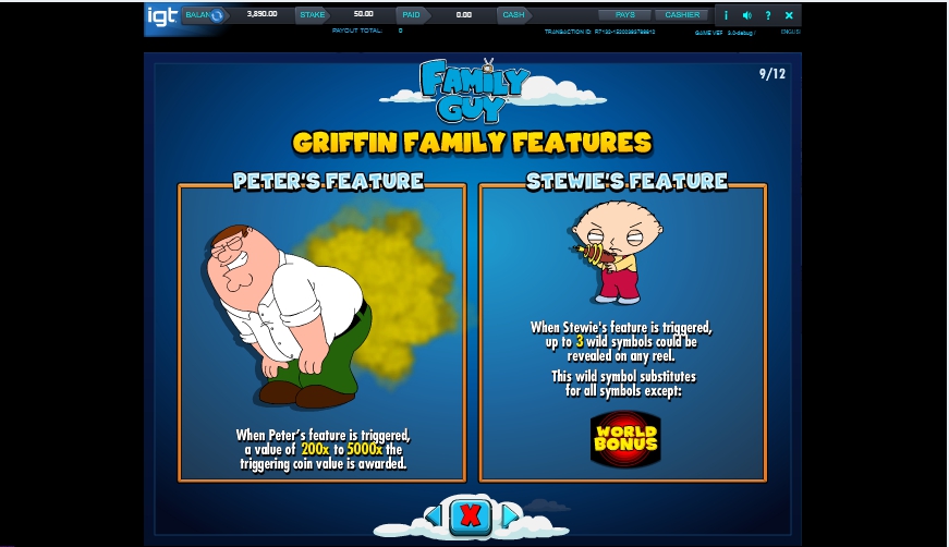 family guy slot machine detail image 9