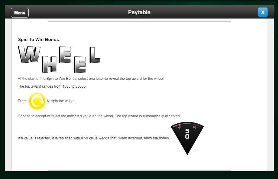 wheel of fortune on tour slot machine detail image 9