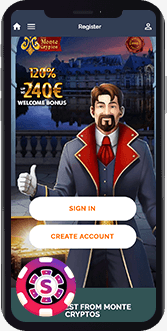 Montecryptos Casino mobil