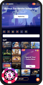 CosmicSlot Casino mobil