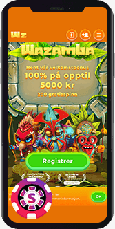 Wazamba Casino mobil