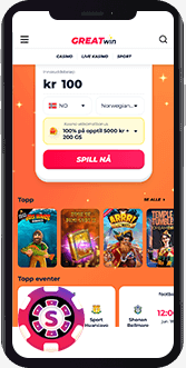 GreatWin Casino mobil
