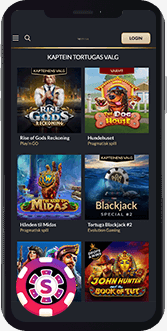 Tortuga Casino mobil