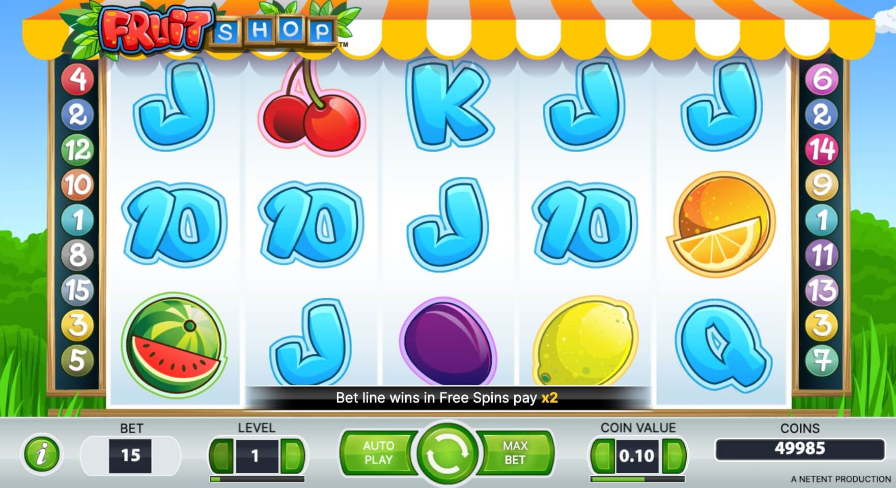 Fruit Shop Fruit Shop slot