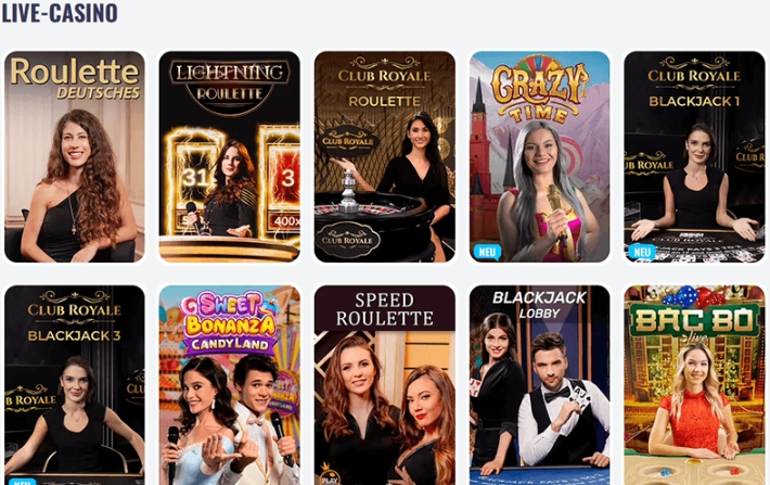 OhMySpins Live Casino