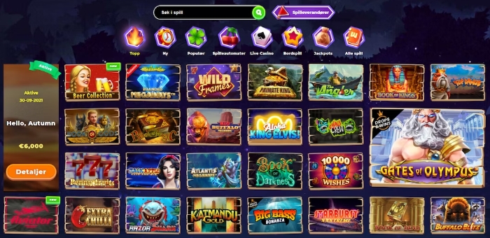 Wazamba Casino Spill