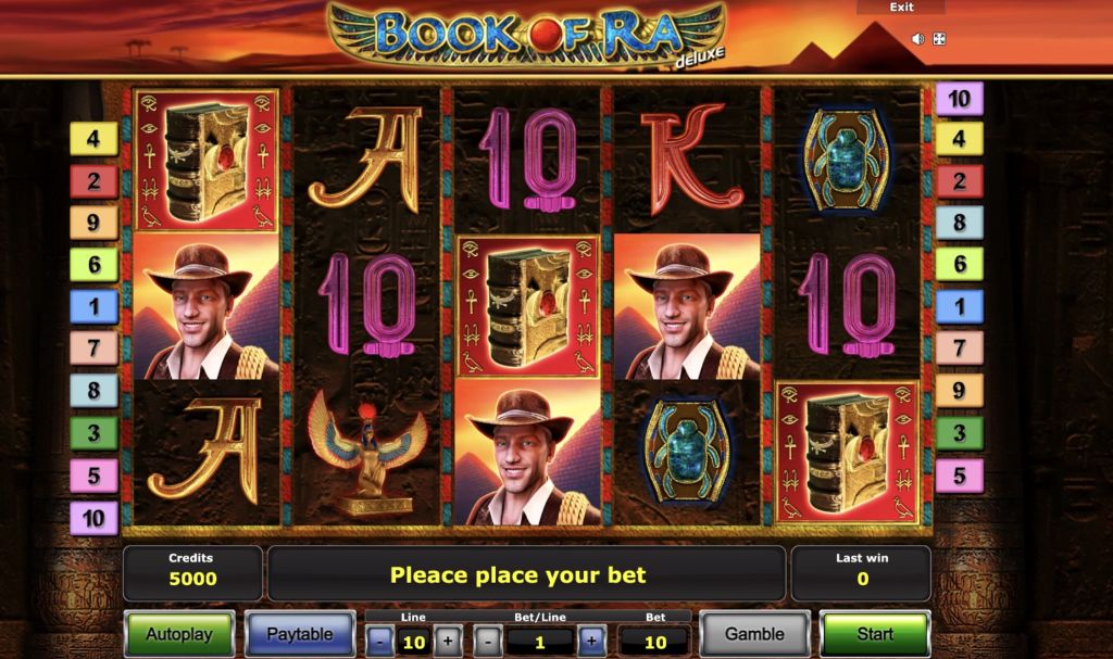 Book Of Ra Deluxe Book Of Ra Deluxe slot