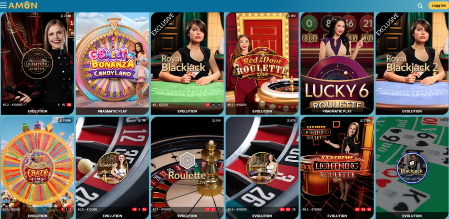 Live Casino Amon Live Casino
