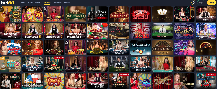 Live Casino Bettilt Live Casino