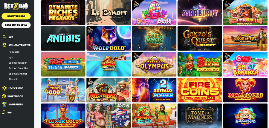 Betzino Casino Spill