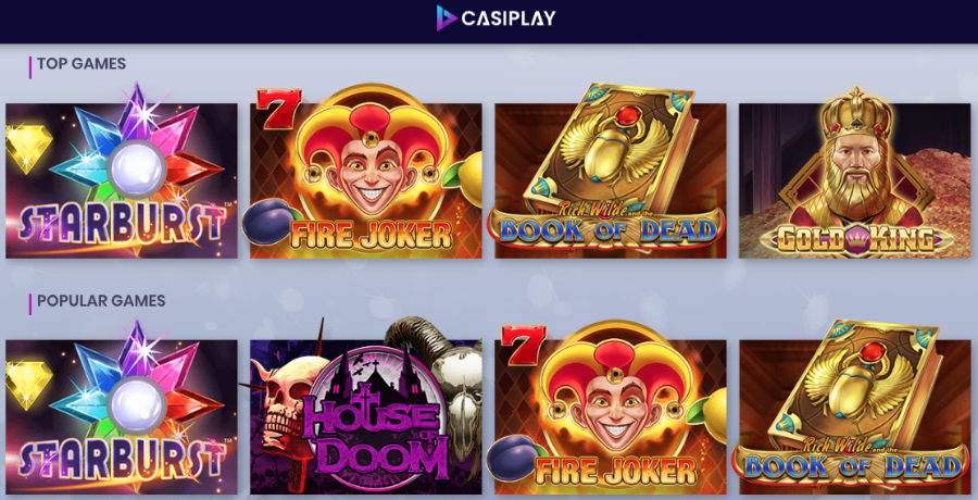 Spill Casiplay Casino Spill