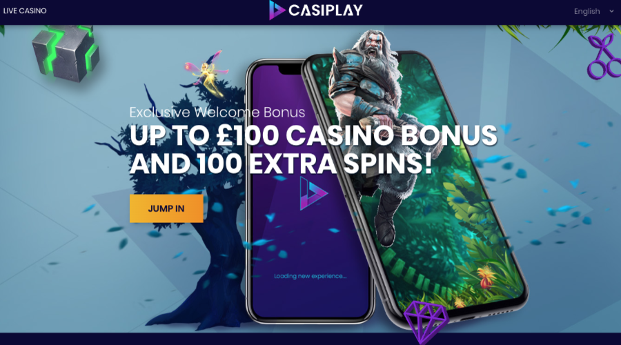 Velkomstbonus Casiplay Casino Velkomstbonus