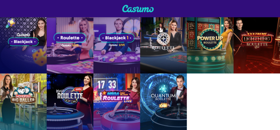 Casumo Live Casino