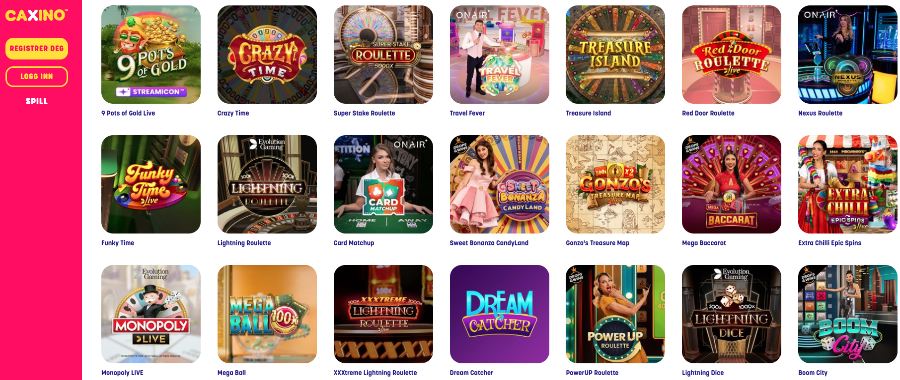 Live Casino Caxino Live Casino