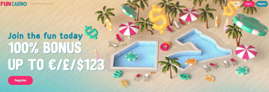 Fun Casino Velkomstbonus