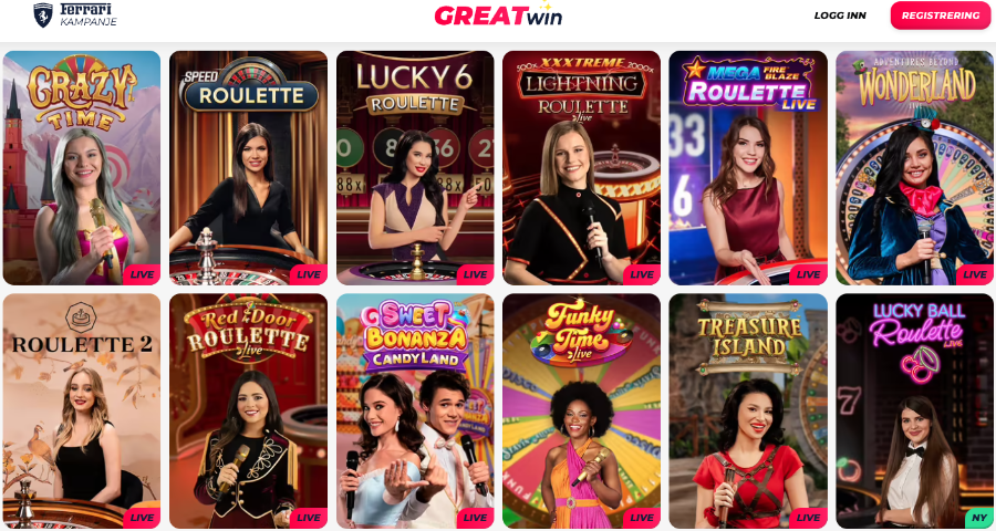 Live Casino Greatwin Live Casino