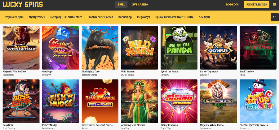 Spill Lucky Spins Spill