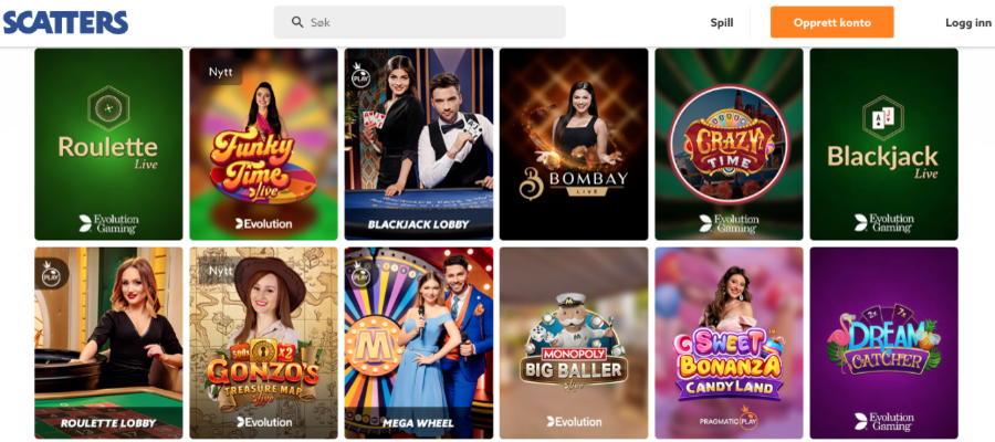 Live Casino Scatters Live Casino