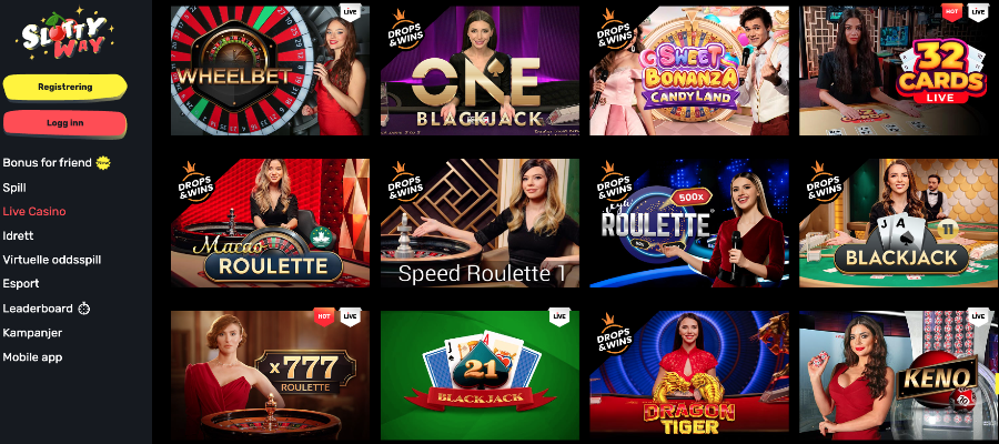 Live Casino Slottyway Live Casino