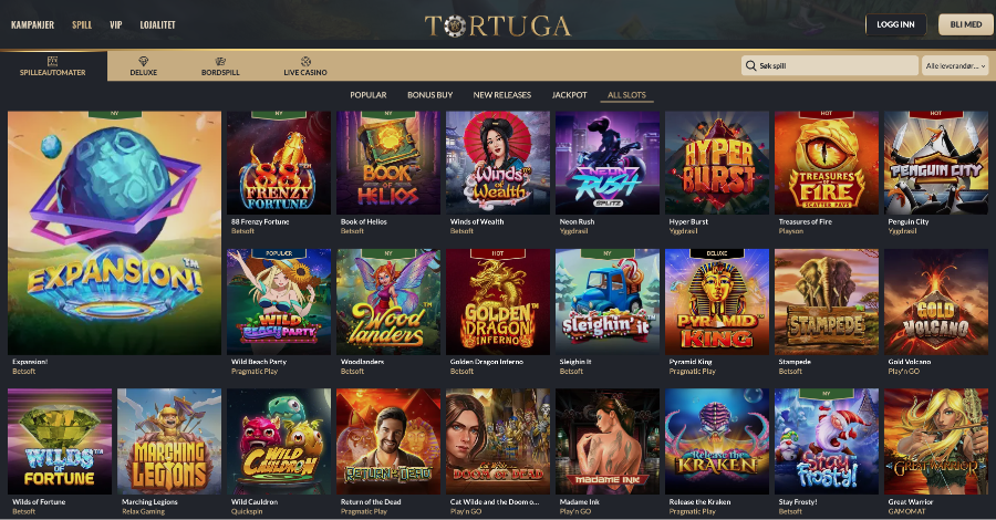 Spill Tortuga Casino Spill