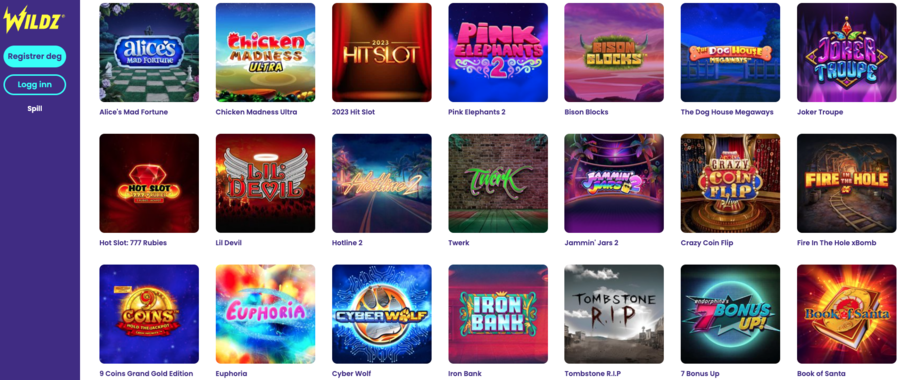 Wildz Casino Spill